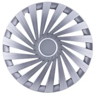 LEOPLAST Radkappe 14" Zoll Radzierblenden Satz Radblende silber EMPIRE 14