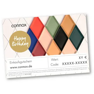connox Geschenkgutschein 200,- Euro