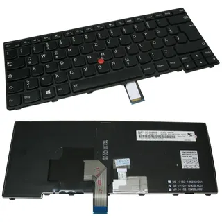 Trade-Shop Original Laptop Tastatur/Notebook Keyboard Deutsch QWERTZ für Lenovo Thinkpad E431 E440 L440 L450 L460 T431 T431S T440 T440I T440P T440S T440SI T450 T450S T460 (Deutsches Tastaturlayout)