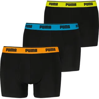 Puma Everyday Basic Boxershorts schwarz M 3er Pack