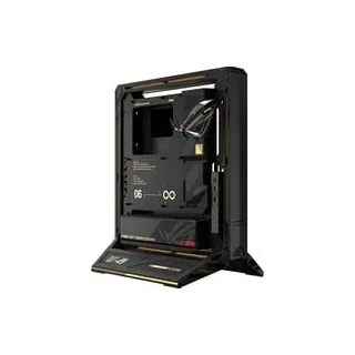 ROG GR20 EDITION 20, Tower-Gehäuse - schwarz, Modulares PC-Gehäuse im Open-Frame-Design