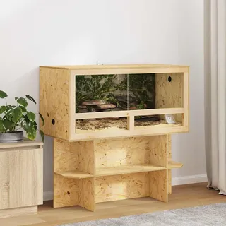 vidaXL Terrarium Braun 100 x 50 x 100 cm OSB
