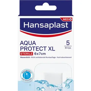 BEIERSDORF Hansaplast Wundverband Aqua Protect XL 6x7 cm