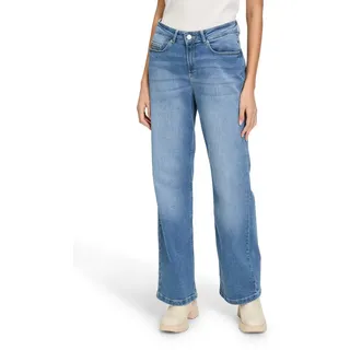 Cartoon Stretch-Jeans mit Eingrifftaschen in blau, 40