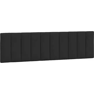 vidaXL Kopfteil-Kissen Hanko 180 cm Schwarz