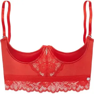 JETTE Corsage Damen rot Gr.70 Cup C