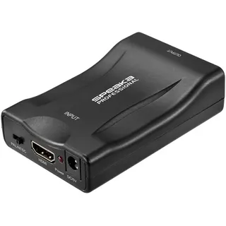 SpeaKa Professional AV Konverter SP-9430148 [HDMI - SCART] 1920 x 1080 Pixel