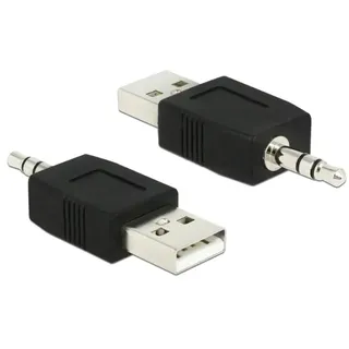 DeLock 66069 Kabeladapter USB A 3.5 Schwarz