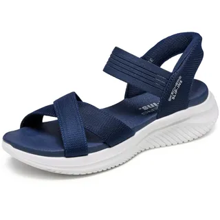Skechers Damen Ultra Flex 3.0 - Never Netter Hands Free Slip-Ins, Marineblau, 39.5 EU - 39.5 EU