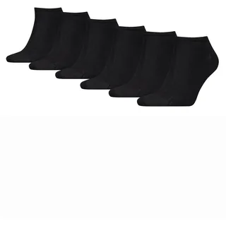 Tommy Hilfiger Sneakersocken 6er Pack Schwarz 39-42