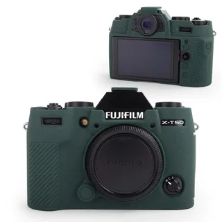 MUZIRI KINOKOO Silikon-Schutzhülle, kompatibel mit Fujifilm X-T50 XT50 Digitalkamera, weiches Gummi, Fuji XT50 X-T50, Schutzhülle mit mattierter Oberfläche, verbesserte Griffigkeit für die Kamera,