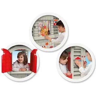 NINCO Spielhaus Grand Cottage XL 122 x 103 x 104 cm Multicolor