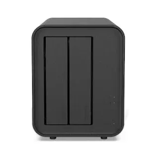 Terramaster Cat1 Soho NAS 2Bay F2-424, NAS, Schwarz
