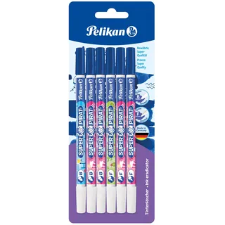 Pelikan Super Pirat® Tintenkiller, 6 St.