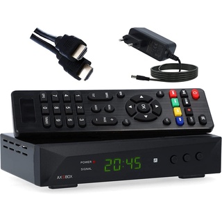 RED OPTICUM SBOX mit PVR + HDMI Kabel SAT-Receiver (PVR, HDMI, SCART, USB, Coaxial - Timeshift & Einkabel tauglich)