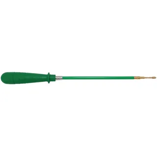 BALLISTOL 23337 Stahl-Putzstock Set Kurz – 22cm Länge, 7mm Durchmesser – Putzstock zur Kurzwaffen-Reinigung, Grün