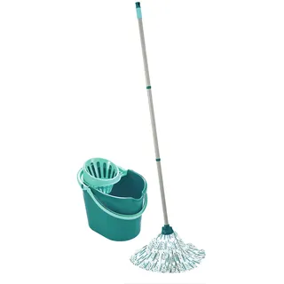Leifheit Wischmopp Mop Classic Set Blau 4 St.