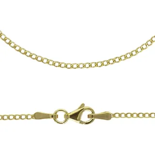 FIRETTI Panzerkette FIRETTI "Schmuck Geschenk Gold 333 oder 585 Collierkette in mehreren Breiten" Gr. 60, gold (gelbgoldfarben), Halsketten, Damen, 60, Gelbgold 585, B: 1,5mm, Panzerkette, Made in Germany, B:1,5mm