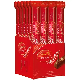 Lindt Lindor Milch Sticks, 912g, je 38g, 24 Riegel