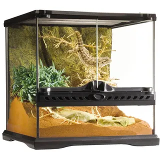 Exo Terra Terrarium aus Glas, mit einzigartiger Front Belüftung, 30 x 30 x 30cm