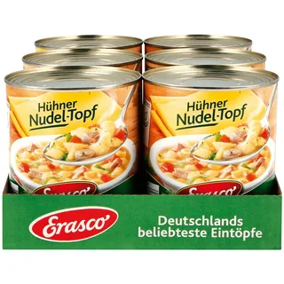 Erasco Hühner Nudeltopf 800 g, 6er Pack