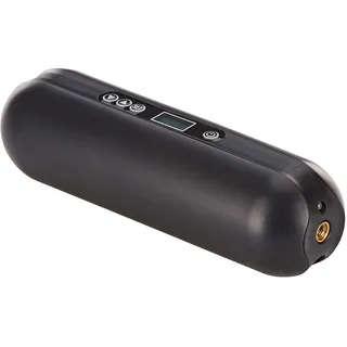 Prophete Luftpumpe, elektrische Akku Mini Luftpumpe mit integriertem Li-Ionen Akku,wiederaufladbar, mit Display, schwarz