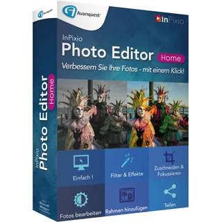 InPixio Photo Editor Home,1 DVD-ROM: Für Windows