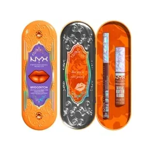 NYX Professional Makeup Bridgerton Royal Treasures Lip Kit 06 Lippen Make-up Set 1 Stk Nr. BRLK06 - Topaz