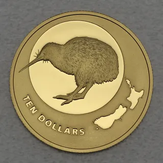 Goldmünze 1/4oz Kiwi 2009 Icons of New Zealand (Neuseeland)