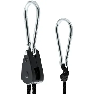 Garden Highpro Prohanger XL Metallkarabiner Pulleys 68 kg Kapazität