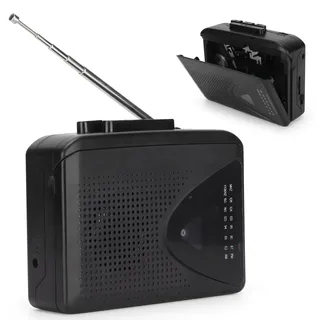 Klassischer Tragbarer Kassettenrecorder, Audio Musikkassette Player mit Digital Converter Musikgerät