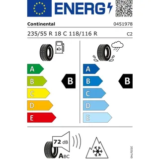235/55 R18C 118R/116R