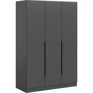 Home Affaire Kleiderschrank Skarde 120 x 180 x 52 cm Anthrazit