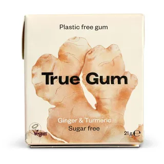 True Gum - Kurkuma, 21g 21 g Kaugummi