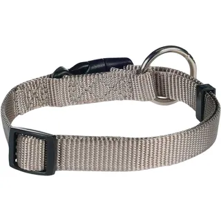 Karlie Flamingo Halsband ZIGGI Greige S 30-45CM 15MM
