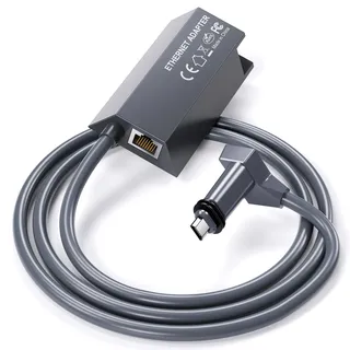 DuHeSin für Starlink Ethernet Adapter Satelliten-Internet V2 für rechteckige Schüssel, für Starlink-Adapter Ethernet mit Stabiler Netzwerkverbindung für Starlink Actated Gen 2