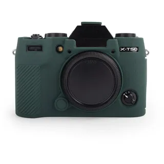 MUZIRI KINOKOO Silikon-Schutzhülle, kompatibel mit Fujifilm X-T50 XT50 Digitalkamera, weiches Gummi, Fuji XT50 X-T50, Schutzhülle mit mattierter Oberfläche, verbesserte Griffigkeit für die Kamera,