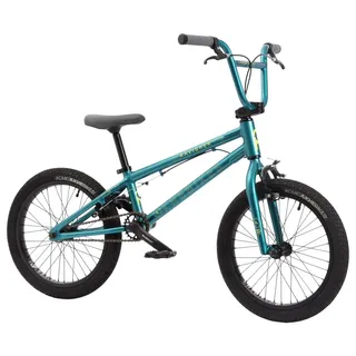 KHE KHEbikes KHE Ravisher LL 18 Zoll BMX Fahrrad 2025 – Aluminium-Rahmen – Affix Rotor – nur 8,6 kg – Street-Park-Pumptrack – für Kinder ca. 125–145 cm – Türkis