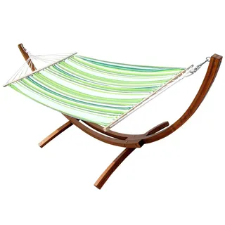 ASS Altenburger 320cm Hängemattengestell SOSUA aus Holz Lärche mit Stab Hängematte von As-S