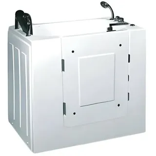 JV moebel Komfortbadewanne mit Tür 100 x 78 cm (1-tlg)