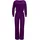 Comfort Jumpsuit Größe M Normalgrößen lila schwarz plum 85 Polyester 15 Elasthan Rundhals Overalls Jumpsuit