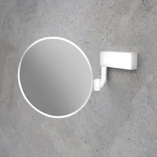 viverso Zoom me Kosmetikspiegel mit 5-facher Vergrößerung, VM7001MW,