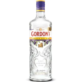 Gordon's London Dry Gin | Premium destilliert | Ausgezeichnet & aromatisiert | mit Zitrusfrische | handgefertigt auf englischem Boden | 37,5% vol | 700 ml Einzelflasche | (Packung mit 6)