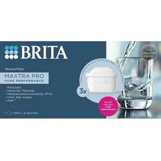 Wasserfilterkartuschen BRITA MAXTRA Pro Pure Performance All In 1 3x für Brita
