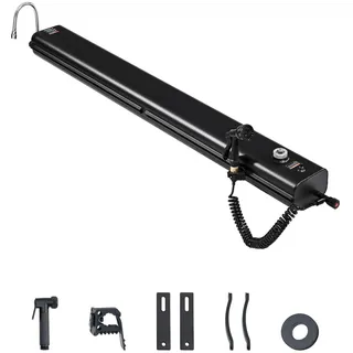 Vevor Dachgepäckträger-Wassertank Wasserspeicher für Fahrzeuge 30 L mit 2 Spritzschutzplatten und T-Schlitz, Aluminiumtank mit hoher Druckanschluss, für Kofferräume Überrollbügel Querträger