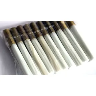 Glaspinsel 10 Stück Ersatz Pinsel für Glasfaserradierer Glasfaserstift – Oberflächen filigran polieren - Oxidschichten Patina enfernen