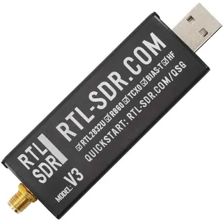 ZMLMAJJ RTL SDR V3 R820T2/R860 Tuner RTL2832U 1PPM TCXO SMA RTLSDR Softwaredefinierter Radioempfänger (nur Dongle)