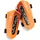 heat fire/Glowing Red/Black L