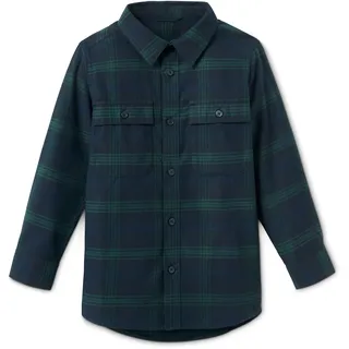 Tchibo - Flanellhemd - Jungen - Gr. 158/164 - dunkelblau/kariert