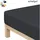 Mako-Jersey 90 x 190 - 100 x 200 cm titan